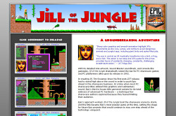 Jill of the Jungle Website