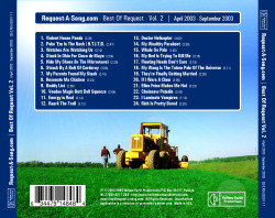 Request-A-Song.com 2005 CD Tray Card